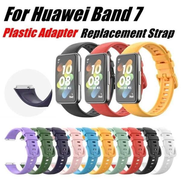 Hot Sale Silicone Wahband is used for Band 7 sports smart Wahband with soft TPU wristband bracelet replacement Band 7 wristband T241115