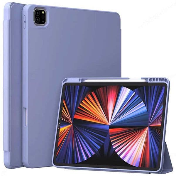 Pencil holder cover for iPad Pro 11 13 case 2024 M4 iPad Air 11 13 M2 12.9 Air 5th 4th 10.9 10th 10.2 9th 7th Funda Coque M241115