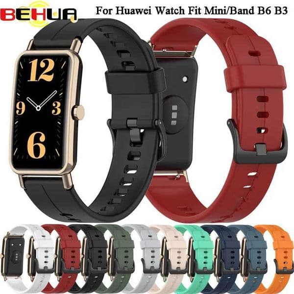 Hot Sale Wah Fit Mini Silicone Bracelet 16mm Talk Band B3 B6 Sports Bracelet Replacement Correa Accessories T241115