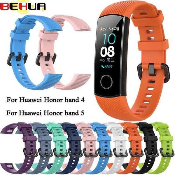 Hot Sale BEHUA Sport Silicone Wah Band for Honor 4/Honor 5 Smartwah Wristband Replacement Strap Fashion Bracelet Band T241115