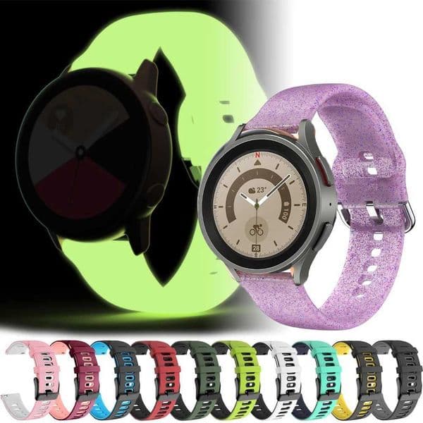 Hot Sale Suitable for Galaxy Wah 7 6 5 4 44mm 40mm FE/Pro/Classic Soft Sports Bracelet Correa Wah 7 Strap T241115