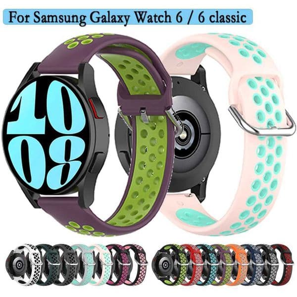 Hot Sale 20mm Wahband gear replacement sports dual belt for Galaxy Active/Active 2 T241115