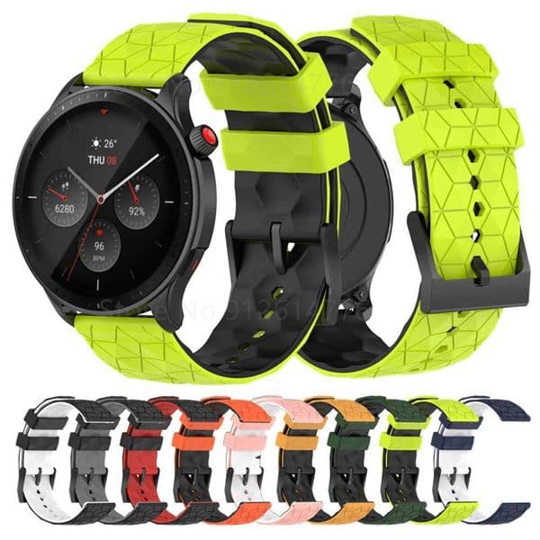 Suitable for Amazfit GTR 4 3 Pro 2e 2 New SmartWah Band Strap Suitable for Amazfit GTS 4 2 Mini Bip U 3 Pro Strap Soft Silicone Bracelet M241115