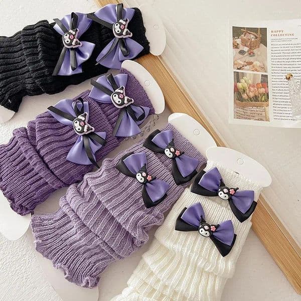 Women Socks Stocking Spring And Autumn Pile Lolita Wool Jk Lovely Laurel Dog Girls Winter Warm