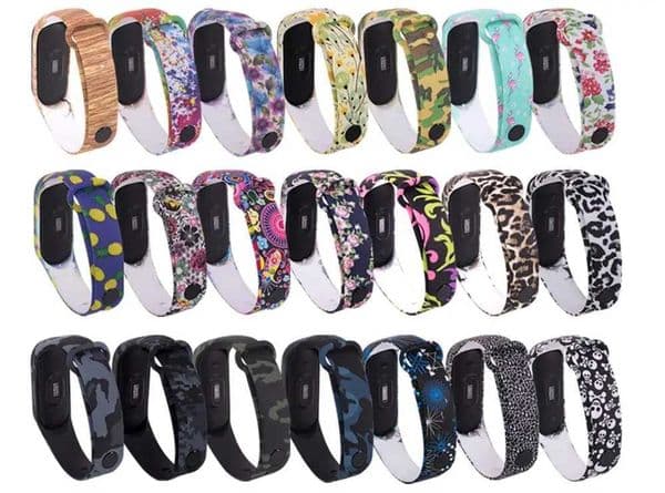 Hot Sale Suitable for Mi Band 7 6 5 4 strap replacement bracelet Miband 3 4 5 6 universal silicone wristband color wers T241115
