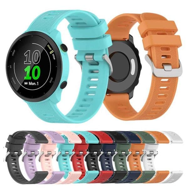 Gin Forerunner Silicone Bracelet 55 165 245 245M 645 active 3 5 Wah Strap 20mm Band Gin Venus Sports Bracelet M241115