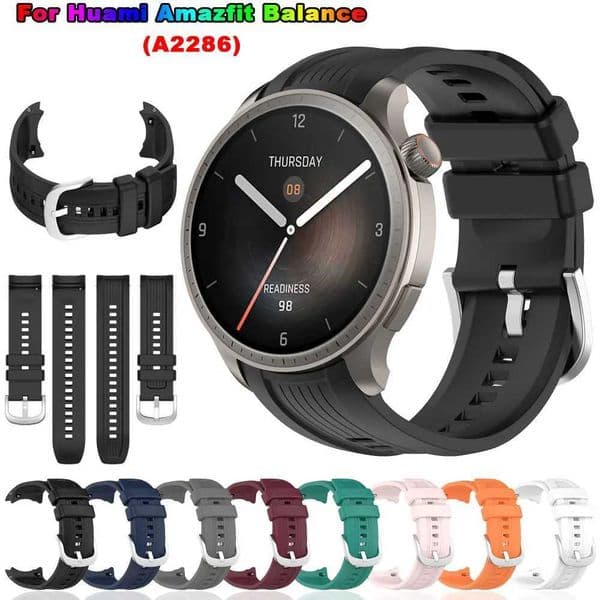 Hot Sale Silicone Wahband for Huami Amazfit balance strap replacement wristband Amazfit balance sports strap Correa bracelet T241115