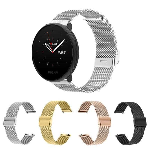 Hot Sale Metal strap for polar luminescence 2 bracelets Smart Wah strap for polar Vantage M/M2/Unit/Grit X Pro/P wristband Correa T241115
