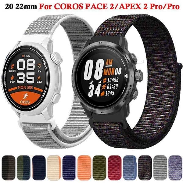Hot Sale Coros PACE 2/APEX Pro wristband Coros APEX 2 Pro 46mm 42mm 20mm nylon bracelet replacement strap T241115