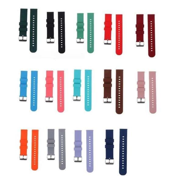 Silicone strap 20/mm soft quick release wristband used for replacing the Huamei Gin smart Huamei bracelet M241115