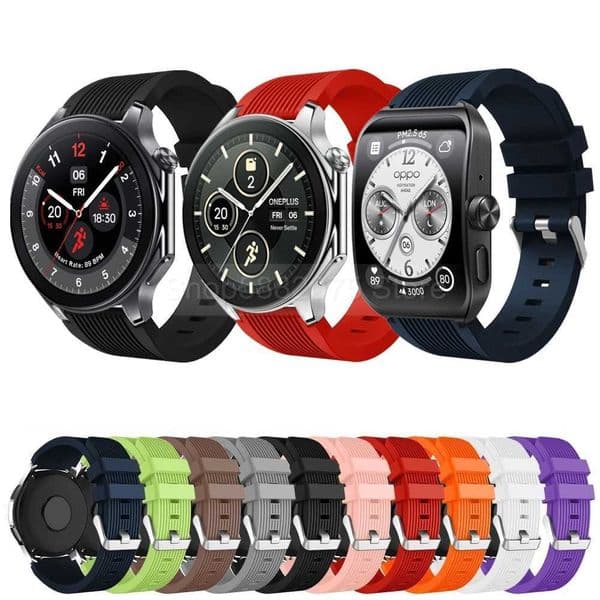 Hot Sale Silicone wristband suitable for OnePlus Wah 2 smart Wahband and for Wah 4 Pro Realme Wah 3 S replacement bracelet accessories T241115