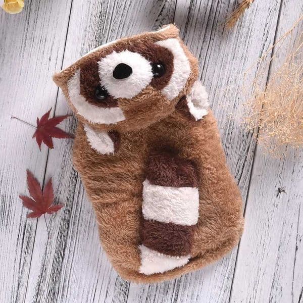 Raccoon Clothing Hound Thick Winter Warm Pet Coat and Jacket Suitable for Small Medium and Large Mongoose Hoodies M241116