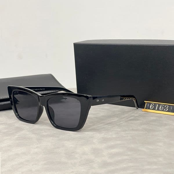 designer sunglasses squaresunglasses for Woman and Man Goggle Beach Sun Glasses metal material Skinny with large effect Atmosphere Show thin UV400 with box