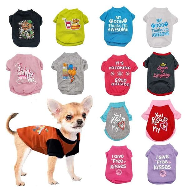Pet Dog Clothing Summer Puppy Pet Clothing Dog Vest Cat Shirt Soft Sweater Chihuahua Yorkshire Dog Clothing M241116