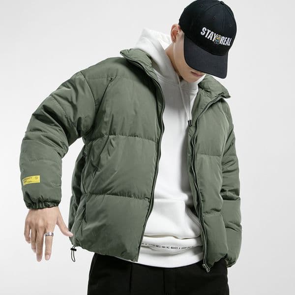 Warm Winter Jacket Men Streetwear Fashion Parka Windbreaker Thick Stand Collar Coat For Women Drop 241116