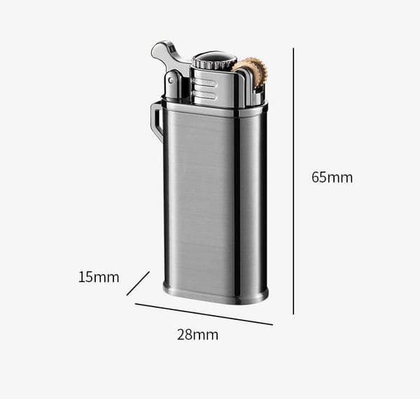 Latest Wheel Jet Lighter Keychain 2 Colors Metal Inflatable No Gas Cigar Butane Lighters Smoking Tool Accessories