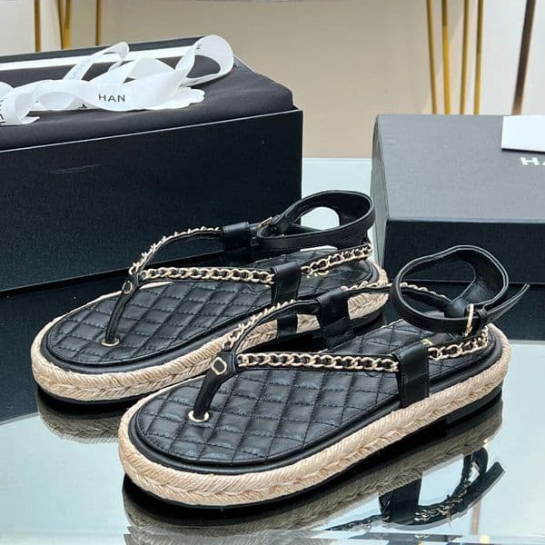 sandal espadrille designer for woman slider beach tazz Slipper man slide Women Flat Heel sandale Mule Casual shoes fashion lady sexy flip flops Size 35-40