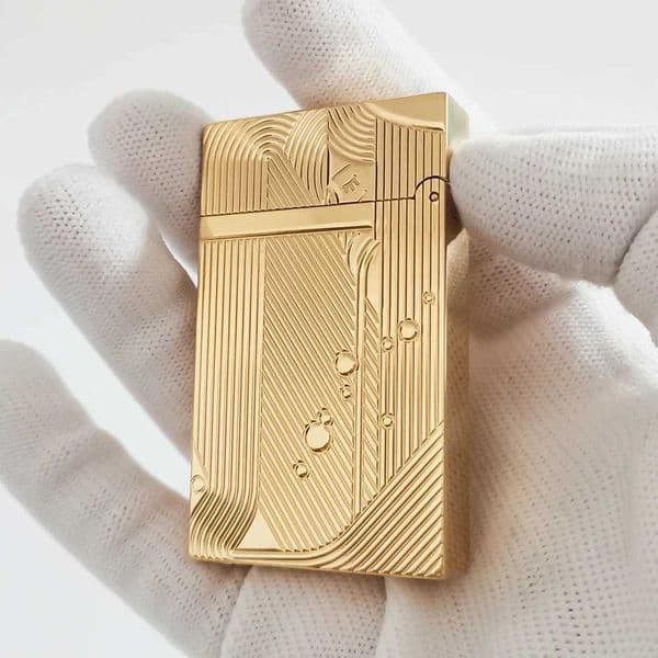 Cigar Accessories JT.Dunant ONE PIECE Sanji Lighter Brass Sleeping Mermaid Butane Gas Tobacco Smoking Cigarette Gadgets Men Gift H241119 H250109 H2502057I3N