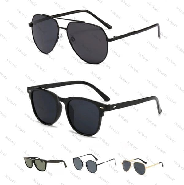 Designer Sunglasses for Men glasses Woman Pilot UV400 Shades Real Glass Lens Gold Metal Frame Driving Fishing Sunnies with Box Eye Protection