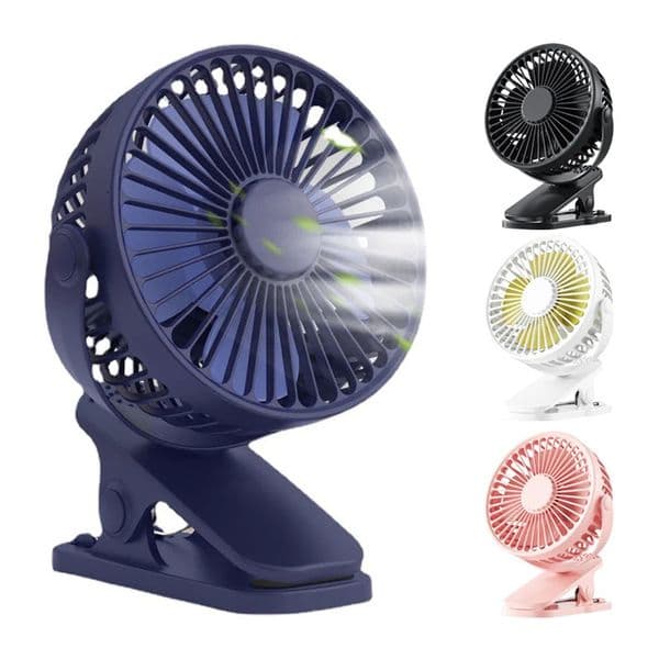 Portable Mini Hand Clip Fan USB Charging Quiet Desktop Electric High Quality Student Dormitory Small Cooling Ventilador Fans y240416a