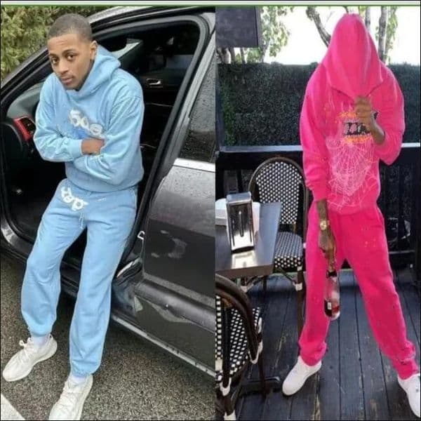 hoodie designer hoodie luxury men women hoodie pink purple Young Thug tracksuit web jacket Sweatshirt High quality