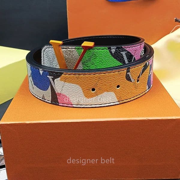 Designer Belt Women Men's belt Woven gold copper buckle leather Classic designer belt cowhide and box essential for business travel