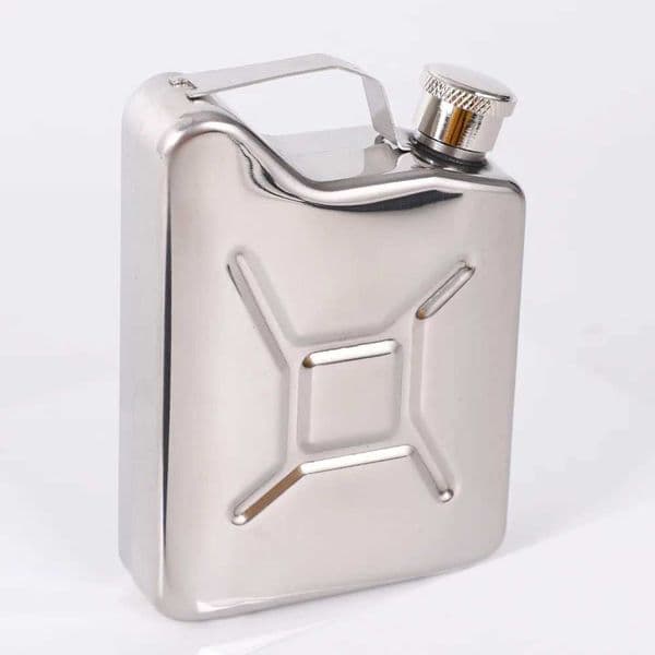 1 portable high-capacity whiskey can bottle Hip Flasks beverage bottle alcoholic beverage bottle stainless steel M241121