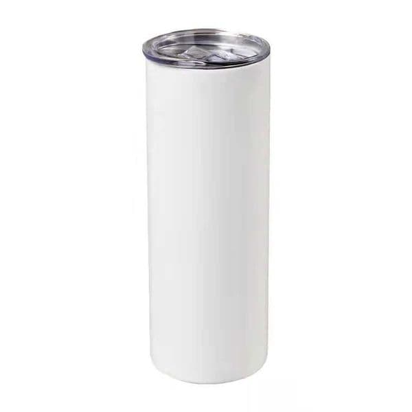 20oz sublimation straight stainless steel slimming portable hot vacuum anti fall hot cup with straw hat M241121