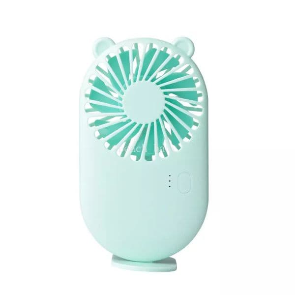 Portable Rechargeable Fan USB Gadgets Charging Cool Removable Handheld Mini Outdoor Fans Pocket Folding