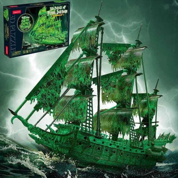 3D Three-dimensional Assembling Pirate Ship Model Assembling Difficult DIY Ship Model Adult Crafts Men Gifts Model KitsXJ241120