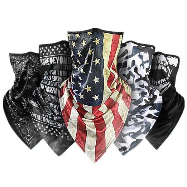 Summer Cold Ice Motorcycle Face Mask Men Skull Cap Balaclava Headwrap Bandana Face Shield Running Cycling Outdoor Sports ScarvesXJ241122