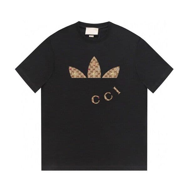 Men's Plus Tees & Polos T-shirt Fashion Round Neck Embroidered Print Summer Dress Street 100% Pure Cotton 77G55