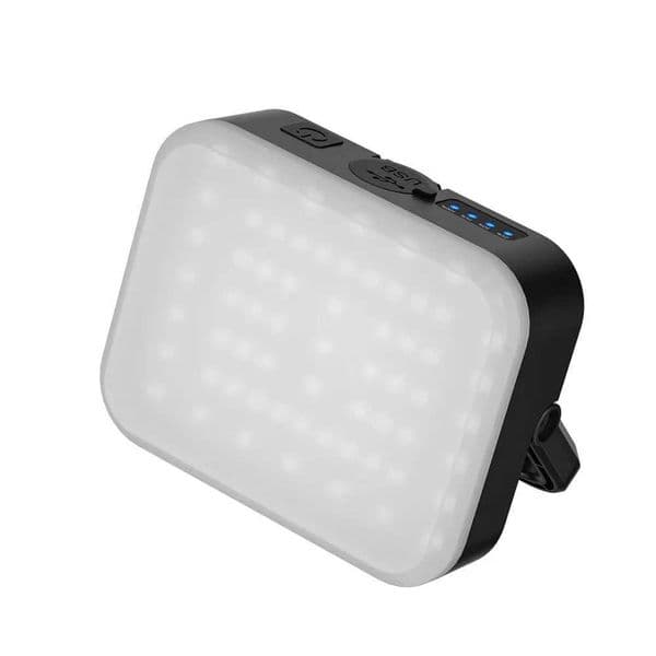 New Arrival Rechargeable solar powered D cam light IPX6 waterproof portable flashlight filling light tent light outdoor lighting 4000MAH Z241121
