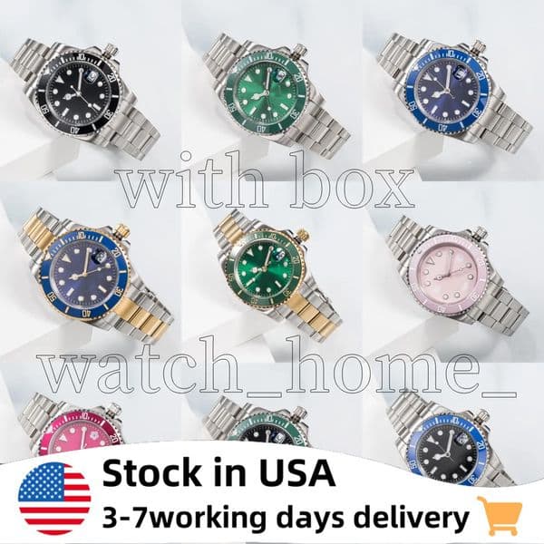 Glide Lock Luxury Ceramic Bezel Sapphire Men watch 2813 Mechanical Automatic Movement SS Fashion Watch men's designer Watches Wristwatches