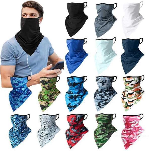 Camping Hiking Scarves Cycling Sports Mask Bandana Outdoor Headscarves Motorcycle Riding Headwear Men Women Neck Tube ScarfXJ241122