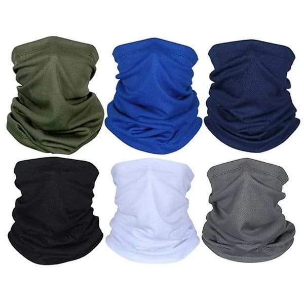 Outdoor Sport Bandana Military Tube Scarf Fishing Cycling Tactical Hiking Face Cover Neck Gaiter Half Mask Headband Men WomenXJ241122