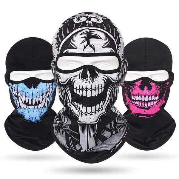 Creative Balaclava Distressed Breathable Hat Outdoor Sports Quick Drying Sweat-absorbing Caps Women Men Funny Riding Neck CoverXJ241122