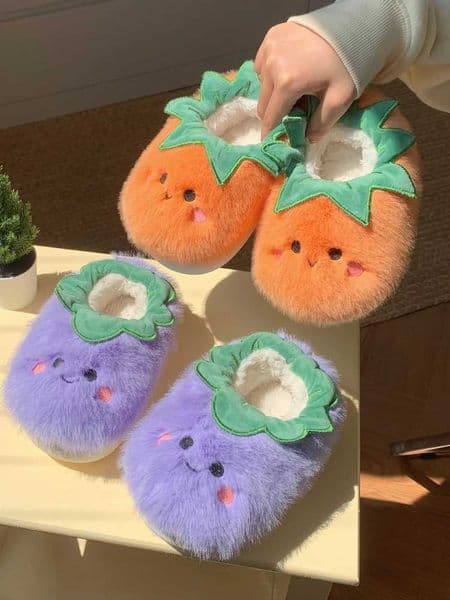 Childrens jackets slippers winter for boys and girls baby slippers warm and N slippers cute Tata parents P shoes M241121