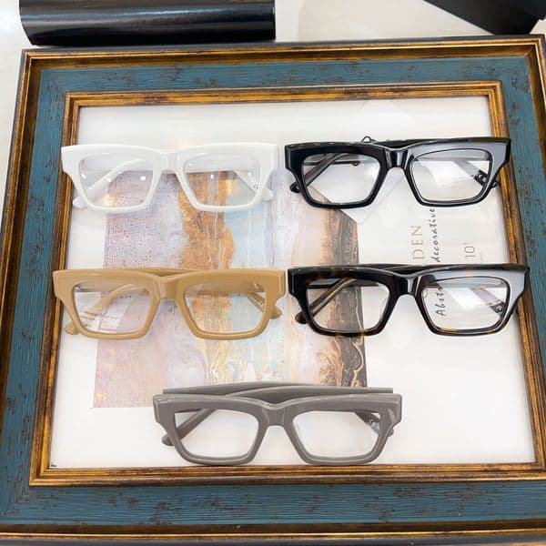 Designer Sunglasses Plate Square Glasses Fashion Unisex Optical Frame Fashion Transparent Frame Sunglasses