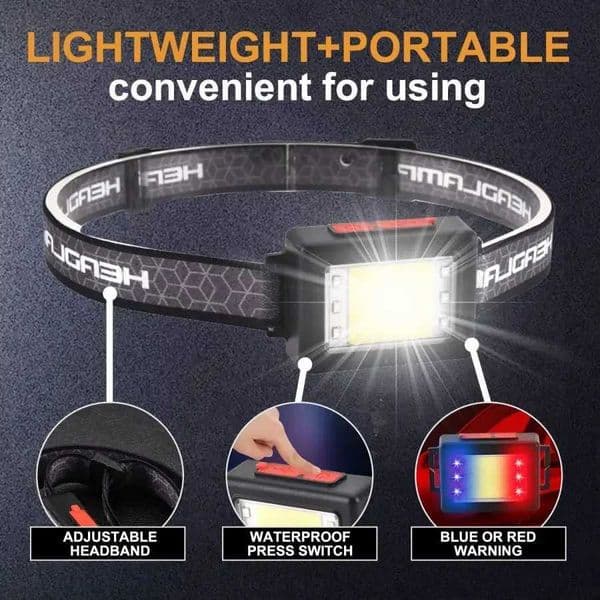 New Arrival Powerf XPG * 5 D light 5-mode USB charging light with Be/warning light Z241122