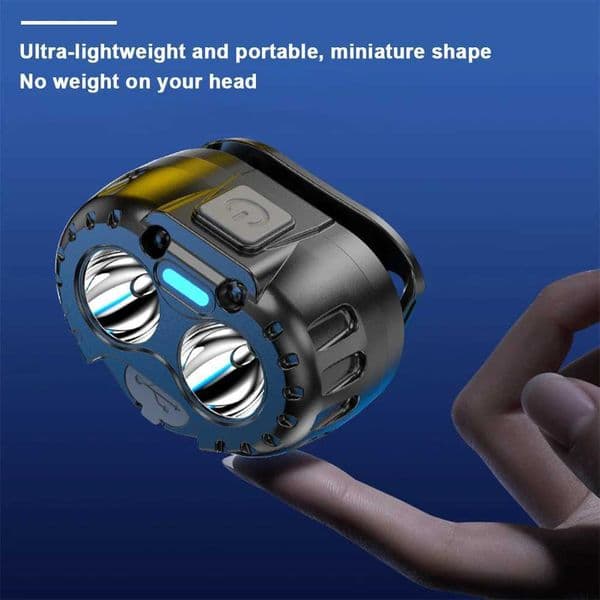 New Arrival Powerf D Light IPX4 Waterproof Bright Light 500mAh Outdoor Fishing Cam Hiking Z241122