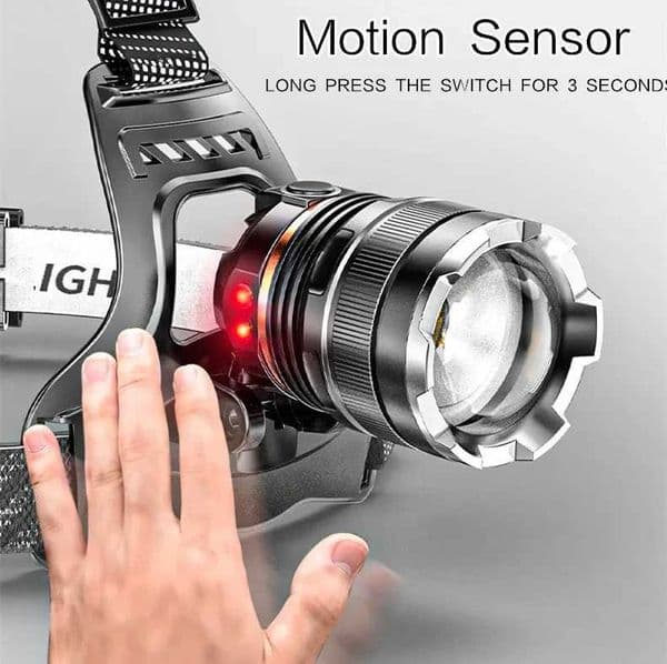 New Arrival Powerf D Light ZO Sensor Strong Outdoor Flashlight USB Charging Waterproof Fishing Light Z241122