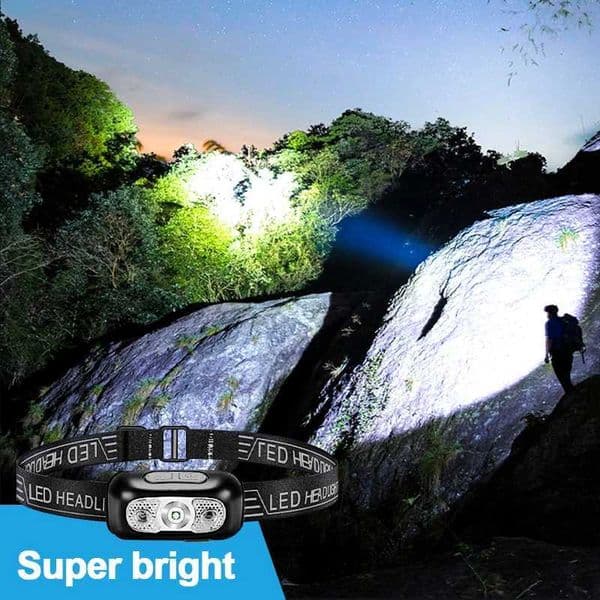 New Arrival Mini charging sensor light D light flashlight waterproof work light outdoor camera search light fishing light Z241122