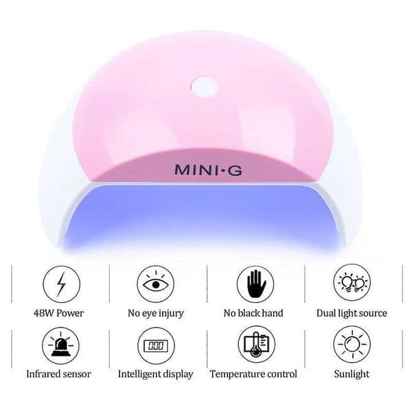 New Arrival Nail lamp 48W intelligent sensor nail dryer UV nail photo light non black hand Z241123