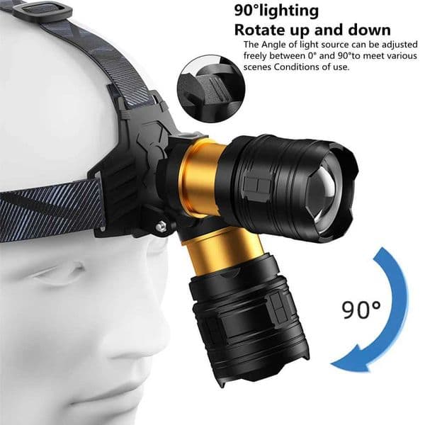 New Arrival Kensun er Bright X360 36 core Tescopic Zo flashlight fishing light Z241122