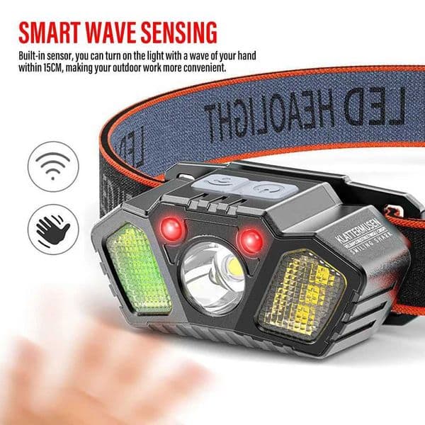 New Arrival USB charging light motion sensor mini waterproof flashlight 5-mode fishing camera flashlight Z241122
