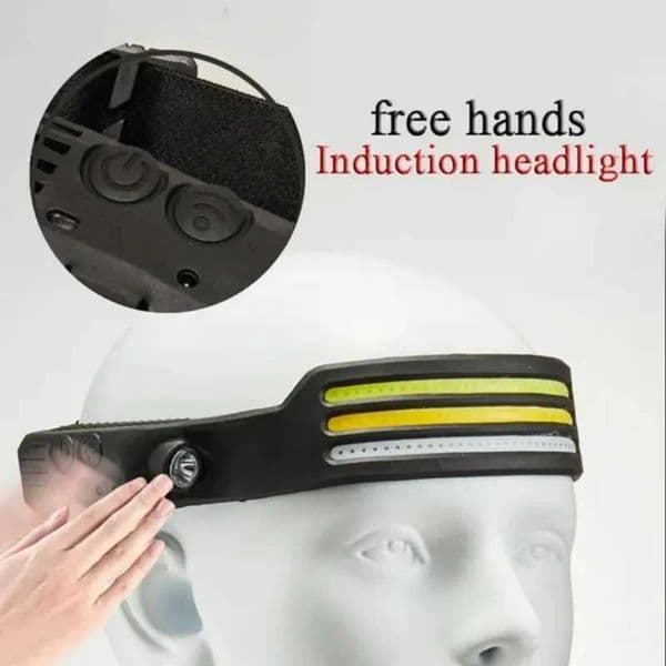 New Arrival Induction light with built-in battery COB D sensor light USB charging light D flashlight work light Z241122