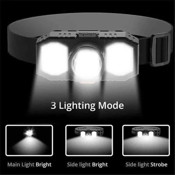 New Arrival Powerf D+COB Light Portable USB Charging Waterproof Fishing Light Outdoor Lens Light Installation Camera Flashlight Z241122