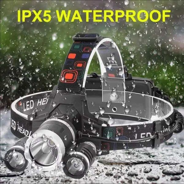 New Arrival Bright 3D light using 18650 battery rechargeable flashlight with 4 modes outdoor cam fishing and hunting light Z241122