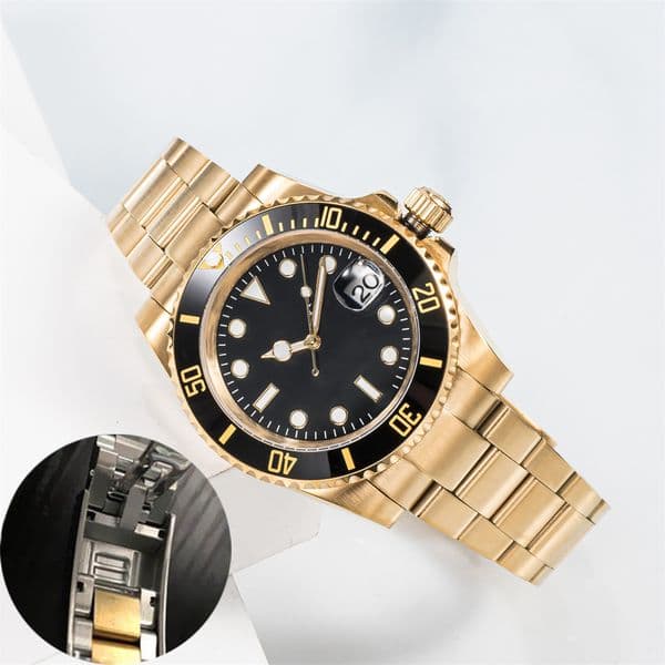 mens watch 41mm designer movement watches luminous sapphire waterproof glide buckle fashion wristwatches Montre de e relojes c3